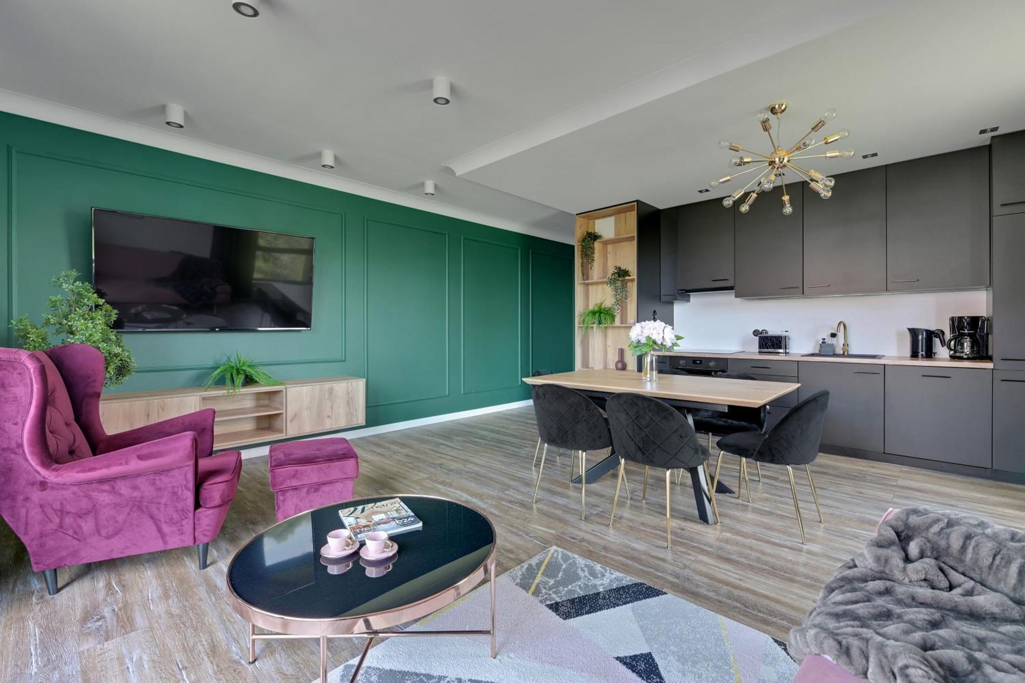 Front Park Apartments With Parking By Lion Apartments 그단스크 외부 사진