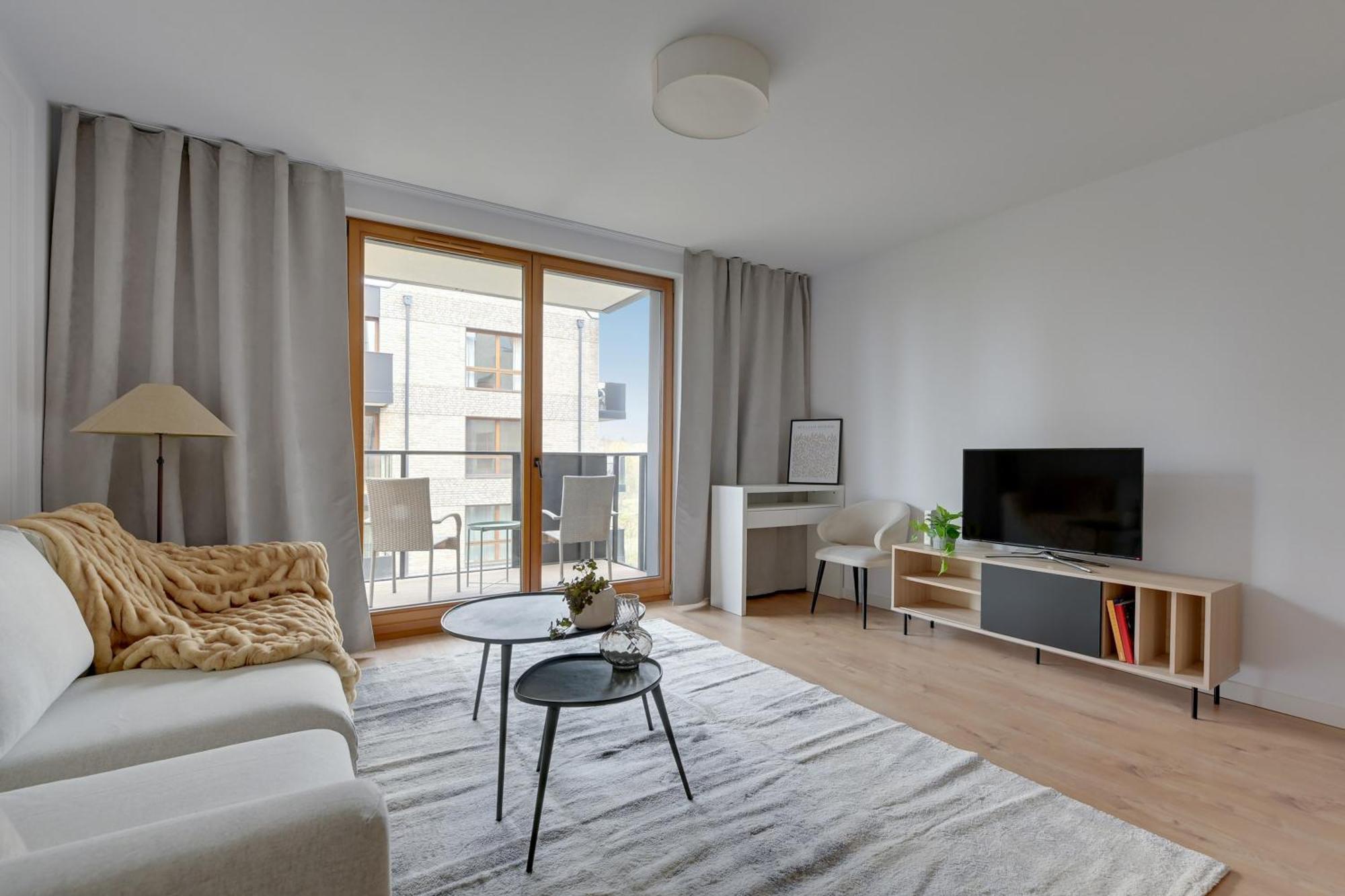 Front Park Apartments With Parking By Lion Apartments 그단스크 외부 사진